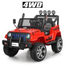 Детский электромобиль Джип Bambi Jeep Wrangler M 3237EBLR-3