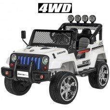 Детский электромобиль Джип Bambi Jeep Wrangler M 3237EBLR-1