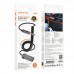 Bluetooth-аудіоадаптер BOROFONE BC56 Peaceful car AUX BT receiver with cable, сірий