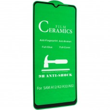 CERAMICS FILM ANTI-SHOCK SAMSUNG A12 | A02 | A02S | A03 | A03 CORE | A03S | A13 | A32 ЧОРНИЙ