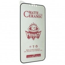 CERAMICS FILM PRIVACY МАТОВЕ APPLE iPhone 14 PLUS | 13 PRO MAX ЧОРНИЙ CERAMICS FILM PRIVACY МАТОВЕ APPLE iPhone 14 PLUS | 13 PRO MAX ЧОРНИЙ