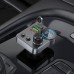FM-трансмитер HOCO E86 Alegria PD30W + QC3.0 Bluetooth 5.4 (черный)