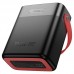 Power Bank HOCO J143 Title 22.5W + PD20W 80000mAh с фонарём и LED-дисплеем, чёрный Power Bank HOCO J143 Title 22.5W + PD20W 80000mAh с фонарём и LED-дисплеем, чёрный