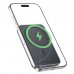 Power Bank HOCO J160 Original Magnetic 5000mAh с беспроводной зарядкой 5W, чёрный