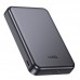 Power Bank HOCO J160 Original Magnetic 5000mAh с беспроводной зарядкой 5W, чёрный