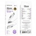 USB кабель BOROFONE BX114 USB - micro USB, Silicone, 2.4A, 1 м, белый