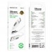 USB кабель BOROFONE BX114 USB - Type-C, Silicone, 3A, 1 м, белый