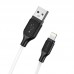 USB кабель BOROFONE BX42 charging data USB - LIGHTNING, білий