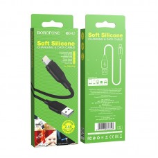 USB кабель BOROFONE BX42 charging data USB - LIGHTNING, ЧОРНИЙ
