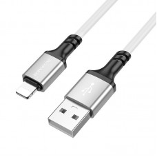 USB кабель BOROFONE BX83 USB - Lightning 2.4A 1 метр, білий