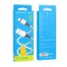 USB кабель BOROFONE BX83 USB - Lightning 2.4A 1 метр, білий