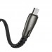 USB кабель HOCO U58 USB - micro USB 1.20M, чорний