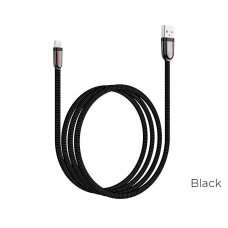 USB кабель HOCO U74 USB to Lightning 1.2 м, чорний