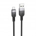 USB кабель HOCO X109 USB - micro USB SILICONE, 3 метри, чорний