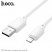 USB кабель HOCO X113 USB - Lightning, 1 метр, белый