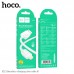 USB кабель HOCO X113 USB - Lightning, 1 метр, белый