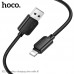 USB кабель HOCO X113 USB - Lightning, 1 метр, чёрный
