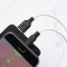 USB кабель HOCO X21 PLUS SILICONE USB - micro USB 2M БIЛИЙ