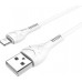 USB кабель HOCO X37 USB - Lightning 0,50м БIЛИЙ