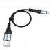USB кабель HOCO X38 USB - Type-C 0.25 м, ЧОРНИЙ USB кабель HOCO X38 USB - Type-C 0.25 м, ЧОРНИЙ