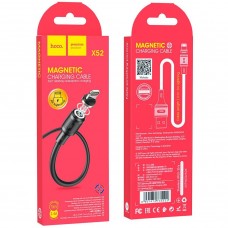USB кабель HOCO X52 Магнітний USB - Lightning 1метр, чорний