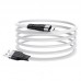 USB кабель HOCO X53 Angel silicone USB - micro USB 1м БІЛИЙ