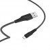 USB кабель HOCO X58 USB - micro USB, 1 метр, чорний