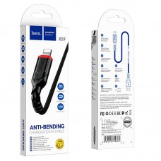 USB кабель HOCO X59 USB - Lightning 1 MЕТР ЧОРНИЙ