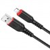USB кабель HOCO X59 USB - Lightning 2 MЕТРИ ЧОРНИЙ