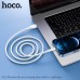 USB кабель HOCO X61 USB - Lightning Silicone 2.4A 1 метр, белый