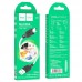 USB кабель HOCO X90 silicone USB - micro USB 1 MЕТР, білий