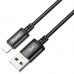 USB кабель HOCO X91 USB - Lightning 3MЕТРИ ЧОРНИЙ