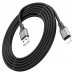 USB кабель HOCO X92 USB - Lightning 3 MЕТРИ ЧОРНИЙ