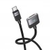 USB-C кабель HOCO U141 USB-C - MagSafe 3 (Mag3) Magnetic Charging Cable 140W, чорний