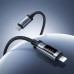 USB-C кабель Hoco U148 Lord iP (Lightning) PD 27W с цифровым дисплеем, черный USB-C кабель Hoco U148 Lord iP (Lightning) PD 27W с цифровым дисплеем, черный