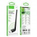 Wi-Fi адаптер HOCO HI37 USB 2.0 Wi-Fi 4 150 Мбит/с 2,4 ГГц с внешней антенной