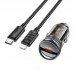 Автомобильное зарядное устройство HOCO Z53 Type-C PD 30W + кабель Type-C - Lightning, черный