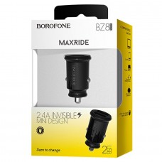 Автомобильное зарядное устройство для Borofone BZ8 2USB 2.4A, черный Автомобильное зарядное устройство для Borofone BZ8 2USB 2.4A, черный