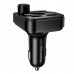 Автомобільний Bluetooth FM-трансмітер BOROFONE BC61 Ocean 45W (1×USB-A + 1×USB-C)