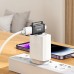 Адаптер OTG HOCO UA31F 2в1 Lightning и Type C на USB A черный