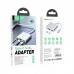 Адаптер-концентратор HOCO HB14 Easy Use Type-C - USB3.0 + HDMI + PD, алюминиевый корпус (серый)