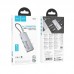 Адаптер-концентратор HOCO HB50 Wow 5-в-1 (Type-C - 3×USB 3.0 + HDMI (HDTV) + PD 100 Вт), алюминиевый серый