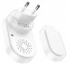 Бездротовий дверний дзвінок HOCO HI25 Low-Power Wireless Doorbell Set (до 20 м), білий