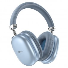 Беспроводные полноразмерные наушники HOCO W35 Max Joy Bluetooth 5.3, до 90 часов, AUX/TF, голубые