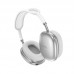 Беспроводные полноразмерные наушники HOCO W55 Plus Happiness Bluetooth 5.4 с ANC, микрофоном, AUX и microSD, серебристые Беспроводные полноразмерные наушники HOCO W55 Plus Happiness Bluetooth 5.4 с ANC, микрофоном, AUX и microSD, серебристые