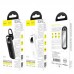 Беспроводная Bluetooth моно-гарнитура HOCO E37 Gratified Business, Bluetooth 4.1, до 15 часов, черная