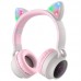 Беспроводные полноразмерные наушники HOCO W27 Cat Ear, серые