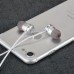 Проводная внутриканальная гарнитура HOCO M16 Ling Sound с микрофоном, mini-jack 3,5 мм, 1,2 м, стальная
