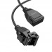 Зарядное устройство для мотоцикла HOCO Z45A, 2×USB-A, 5 В/2,4 А на порт, крепление на руль, чёрное Зарядное устройство для мотоцикла HOCO Z45A, 2×USB-A, 5 В/2,4 А на порт, крепление на руль, чёрное
