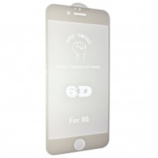 Захисне скло 6D ORIGINAL для APPLE IPHONE 6 | 6S БІЛИЙ